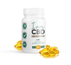 I am CBD Full Spectrum CBD kapsle 1500 mg 60 kapslí