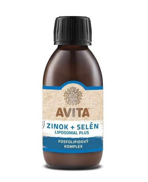 AVITA Zinek + Selen Liposomal Plus 200 ml