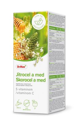 Dr.Max Jitrocel a med s vitaminem C 245 ml