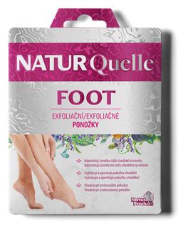 Naturquelle FOOT Exfoliační ponožky 2x20 ml