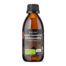 BrainMax Liquid Liposomal Ahwagandha, Mango, 250 ml