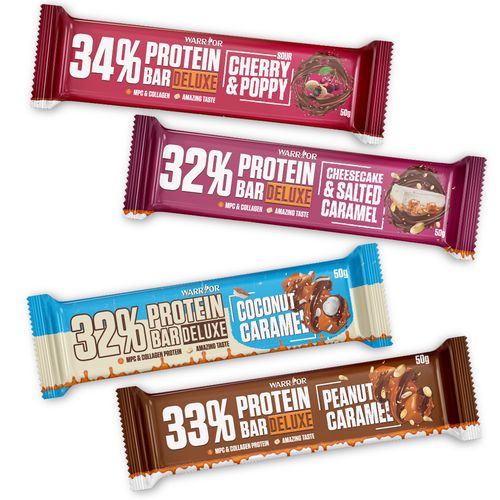 Protein Bar DeLuxe - Proteinové tyčinky 24x50g Coconut Caramel