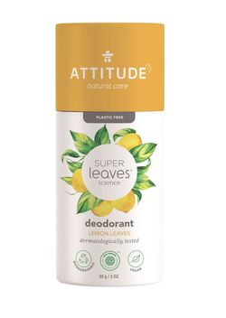 ATTITUDE Super leaves Přírodní tuhý deodorant citrusové listy 85 g