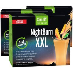 NightBurn XXL ledový čaj s příchutí manga – Limitovaná edice 1+2 ZDARMA