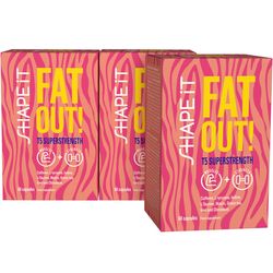 Fat Out! T5 - kapsle na hubnutí. Spaluje tuk, zvyšuje hladinu energie, zrychluje metabolismus, potlačuje hlad. 60 kapslí na 30 dní | Sensilab