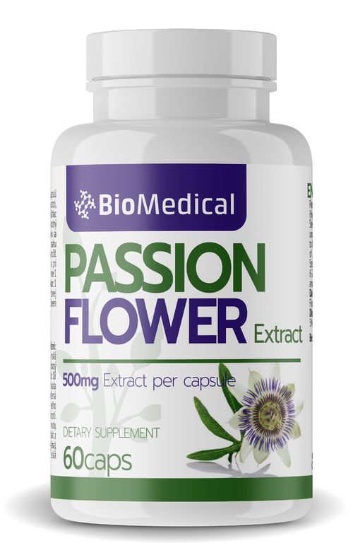 Passion Flower Extract - Extrakt z květů Mučenky pletní 60 caps