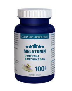Clinical Melatonin Mučenka Meduňka B6 100 tablet