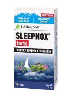 Swiss NatureVia Sleepnox forte 10 kapslí