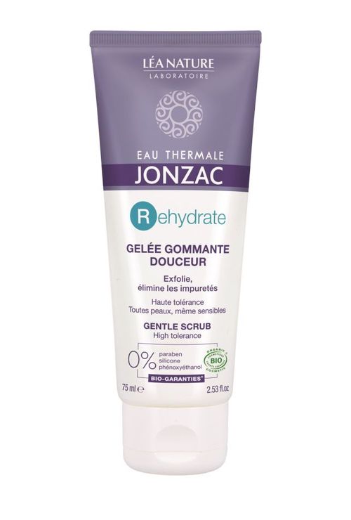 JONZAC Rehydrate Jemný peelingový gel BIO 75 ml