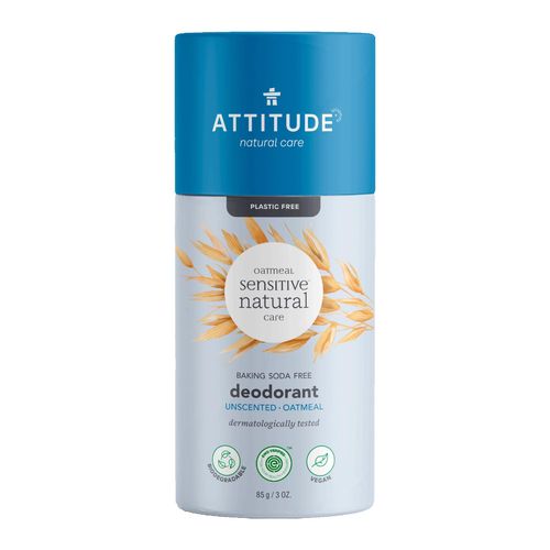 ATTITUDE Přírodní tuhý deodorant pro citlivou pokožku bez vůně 85 g