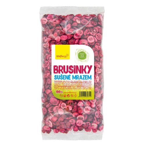 Wolfberry Brusinky lyofilizované 100 g