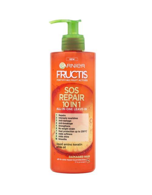 Garnier Fructis SOS Repair bezoplachová péče 10v1 400 ml