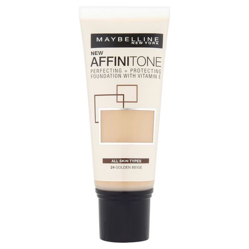 Maybelline Affinitone odstín 24 Golden Beige make-up 30 ml