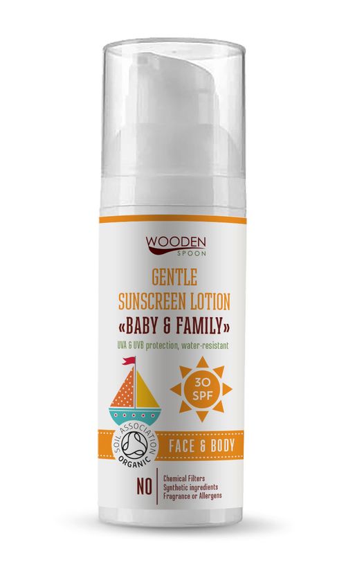 WoodenSpoon Opalovací tělové mléko SPF30 50 ml