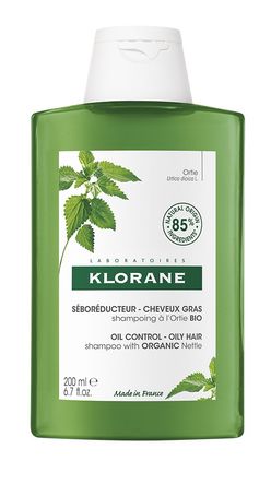 KLORANE Šampon s BIO kopřivou na mastné vlasy 200 ml