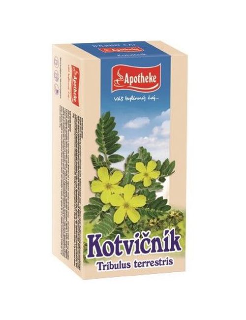 Apotheke Kotvičník zemní nálevové sáčky 20x1,5 g