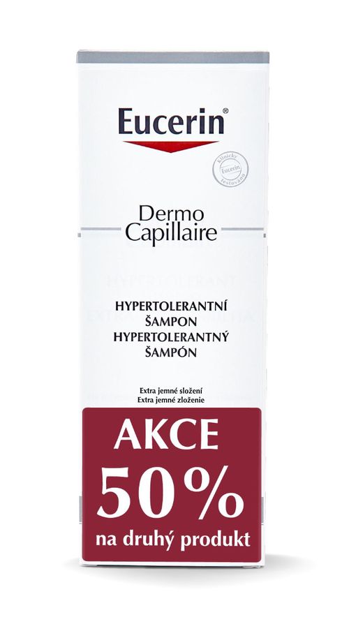 Eucerin Dermocapillaire Šampon hypertolerant duopack 2x250 ml
