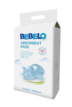 BEBELO Absorbent Pads 60x90 cm podložky 10 ks