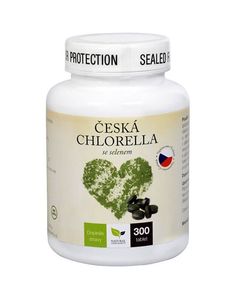 Natural Medicaments Česká chlorella se selenem 300 tablet