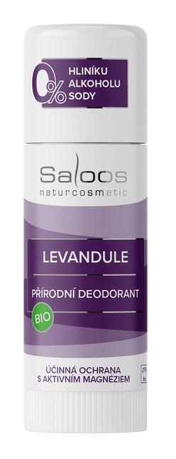 Saloos BIO Přírodní deodorant Levandule 60 g