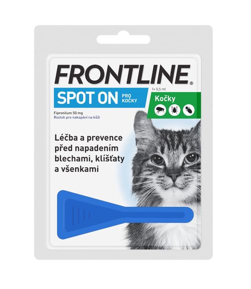 Frontline Spot On pro kočky pipeta 1x0,5 ml