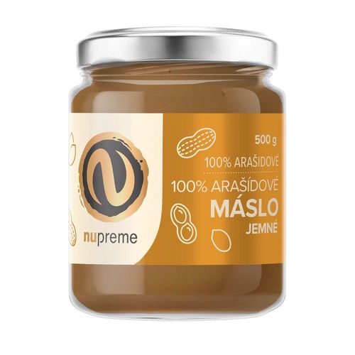 Nupreme Arašídové máslo jemné 500 g