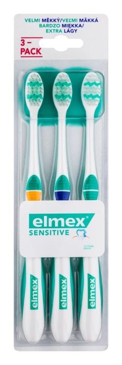 Elmex Sensitive zubní kartáček 3 ks