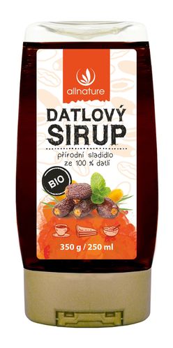 Allnature Datlový sirup BIO 250 ml