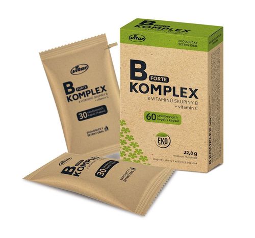 Vitar B-komplex EKO 60 kapslí