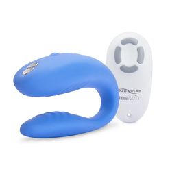 We-Vibe Match Periwinkle Blue coupes vibrator