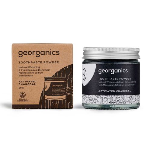 Georganics Aktivní uhlí zubní prášek 60 ml