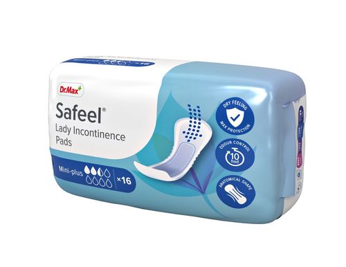 Dr.Max Safeel Lady Incontinence Pads Mini plus inkontinenční vložky 16 ks