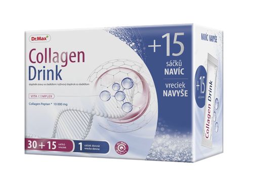 Dr.Max Collagen Drink 30+15 sáčků