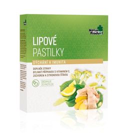 Naturprodukt Lipové pastilky 20 ks