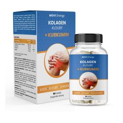 MOVit Energy Kolagen Klouby + Kurkumin 90 tablet