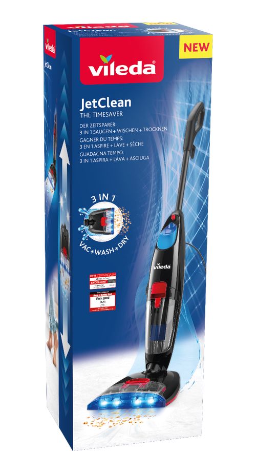 Vileda JetClean elektrický mop a vysavač