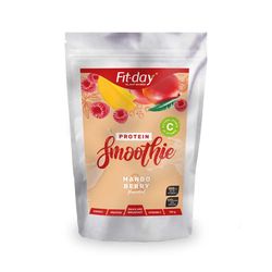 Fit-day Protein smoothie Gramáž: 675 g, Příchuť: Mango-berry