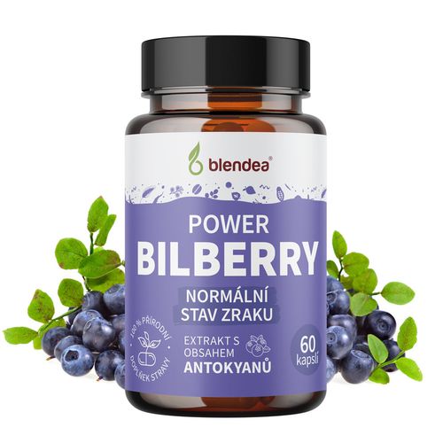 Power Bilberry 60 kapslí