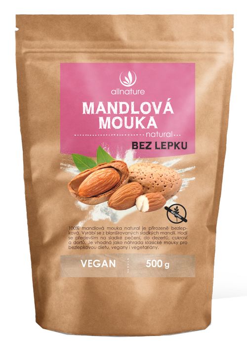 Allnature Mandlová mouka natural 500 g