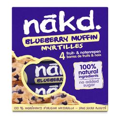 Nakd Tyčinka Blueberry Muffin 4x35 g