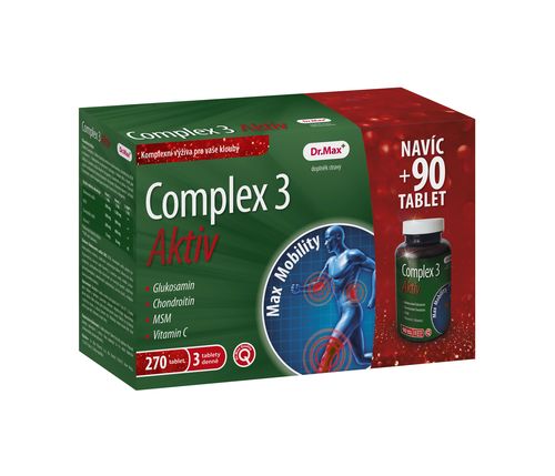 Dr.Max Complex 3 Aktiv dárkové balení 180+90 tablet