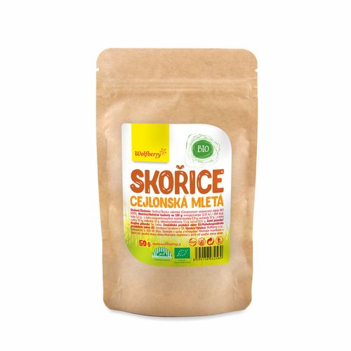 Wolfberry BIO Skořice cejlonská mletá 50 g