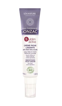 JONZAC Sublimactive Výživný krém na vrásky BIO 40 ml