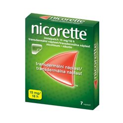 Nicorette Invisipatch 15 mg/16 h transdermální náplast 7 ks