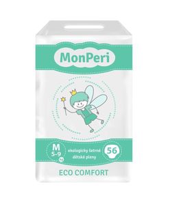 MonPeri ECO Comfort M 5-9 kg dětské pleny 56 ks