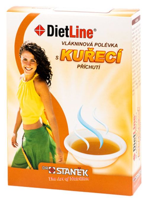 DietLine Vlákninová polévka s kuřecí příchutí 3 ks