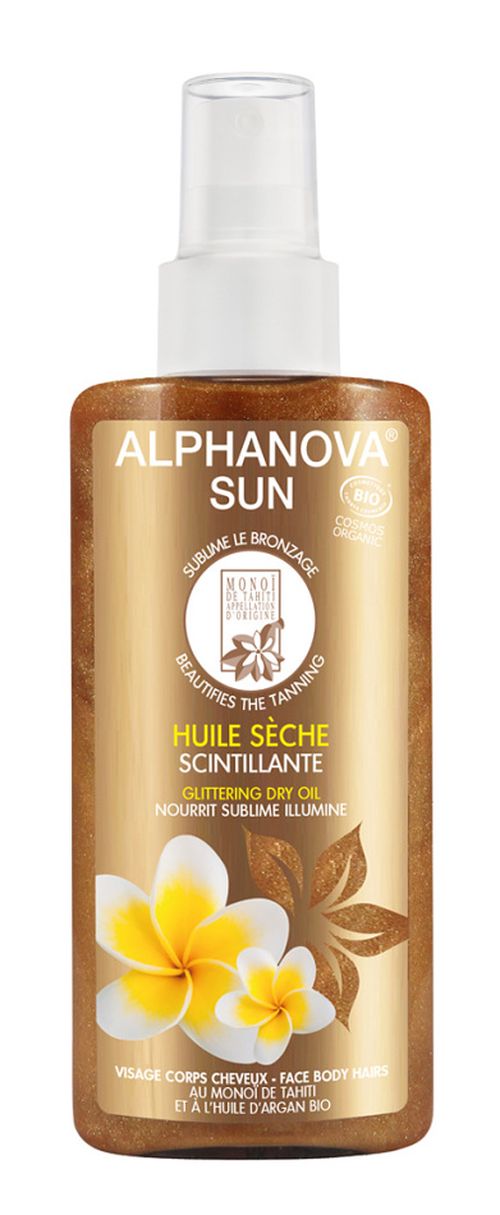 Alphanova SUN BIO Pečující třpytivý olej 125 ml