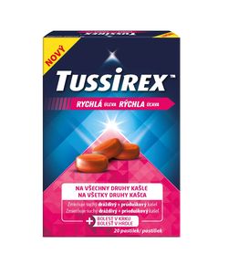 Tussirex Pastilky proti kašli 20 pastilek