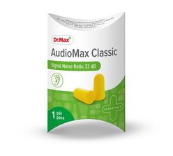 Dr.Max AudioMax Classic 33 dB chránič sluchu 1 pár