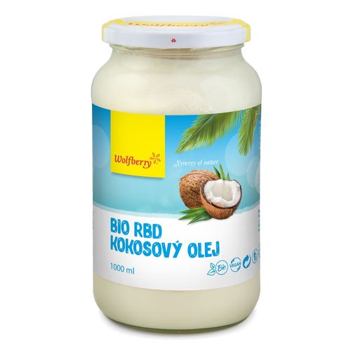 Wolfberry RBD Kokosový olej BIO 1000 ml